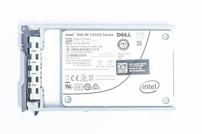 DELL SSD 480GB 6G SATA 2.5" INTEL S3520 Series