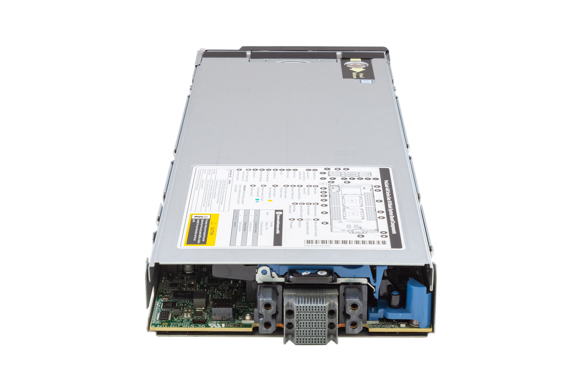 HPE BL460c Gen10 Server Blade CTO, 2xSFF, 2x Heatsink, incl. P204i-b/Batterie, back