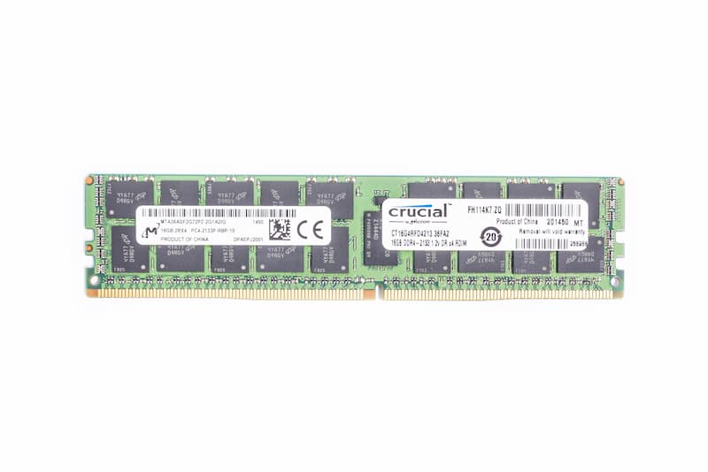 Crucial RAM 16GB 2Rx4 PC4-2133P (Micron MTA36ASF2G72PZ)