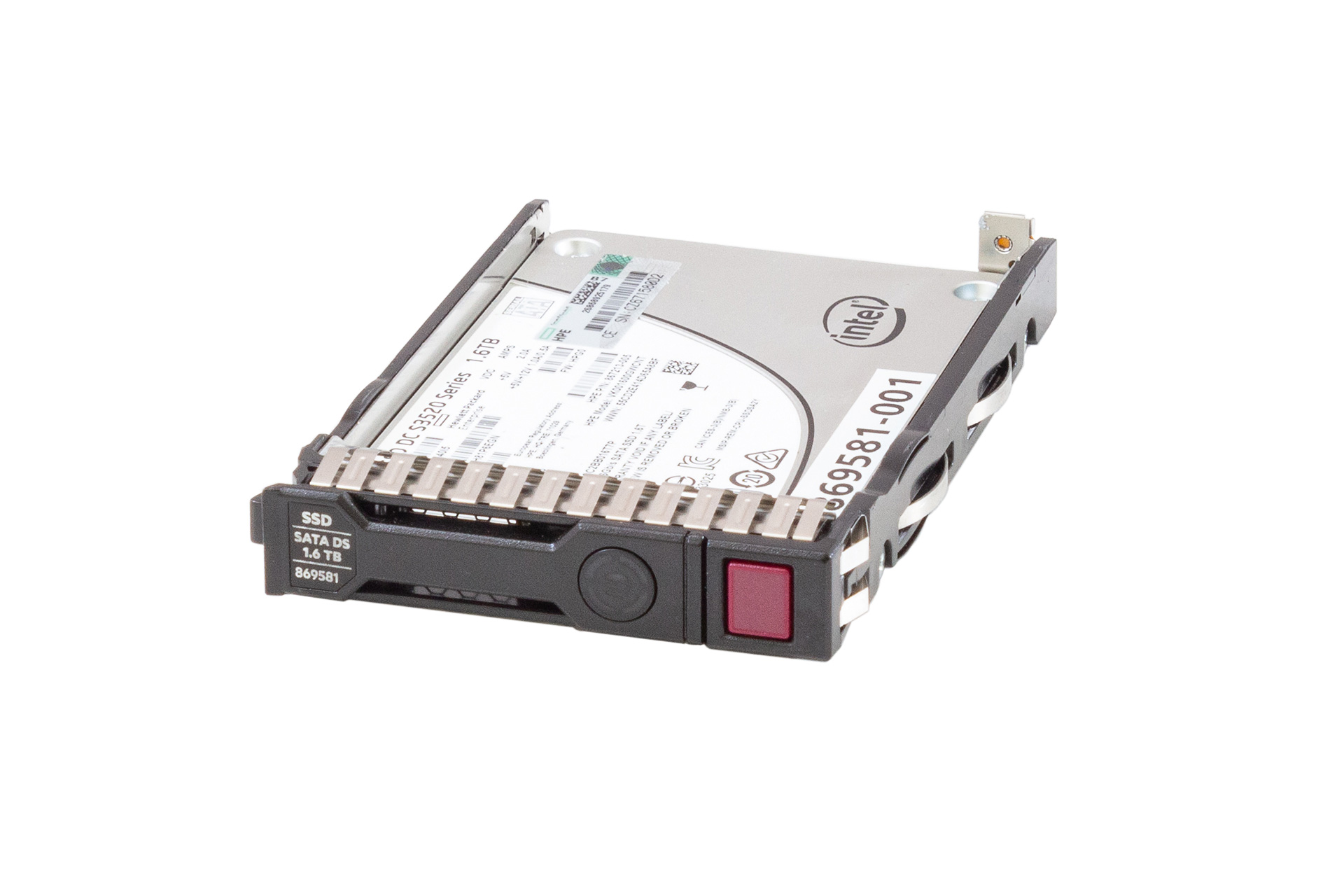 HPE SSD 1.6TB 6G SATA 2.5" RI DS SC Festplatte