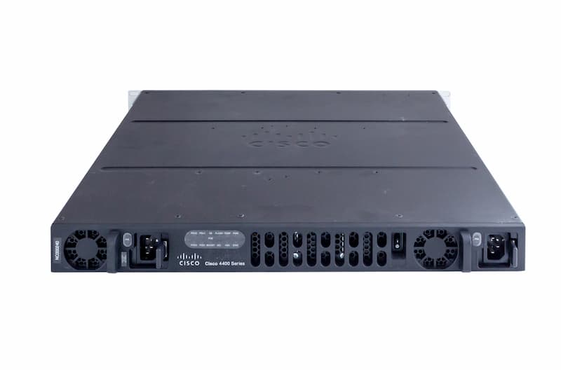 CISCO ISR 4431 Integrated Services Router, 6x RJ45 GbE, 6x SFP GbE, 2x 250W 