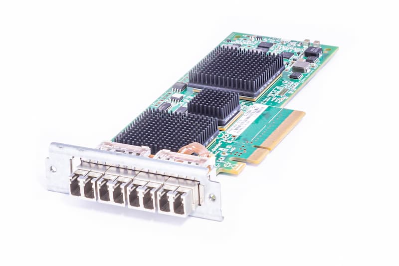 QLogic FC-HBA QLE2564L 8GB PCI-E x8 QP LP