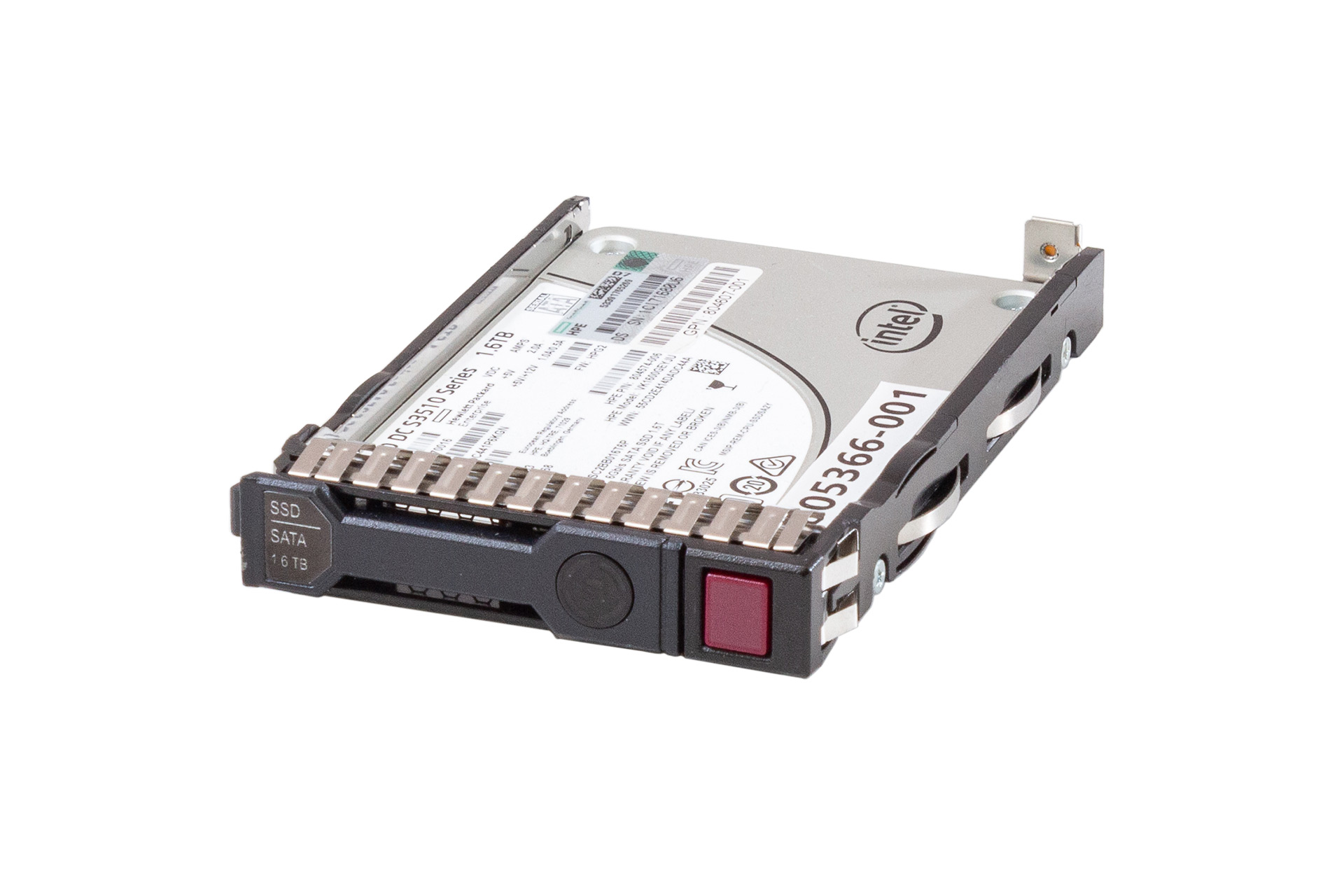 HPE SSD 1.6TB 6G SATA 2.5" RI SC