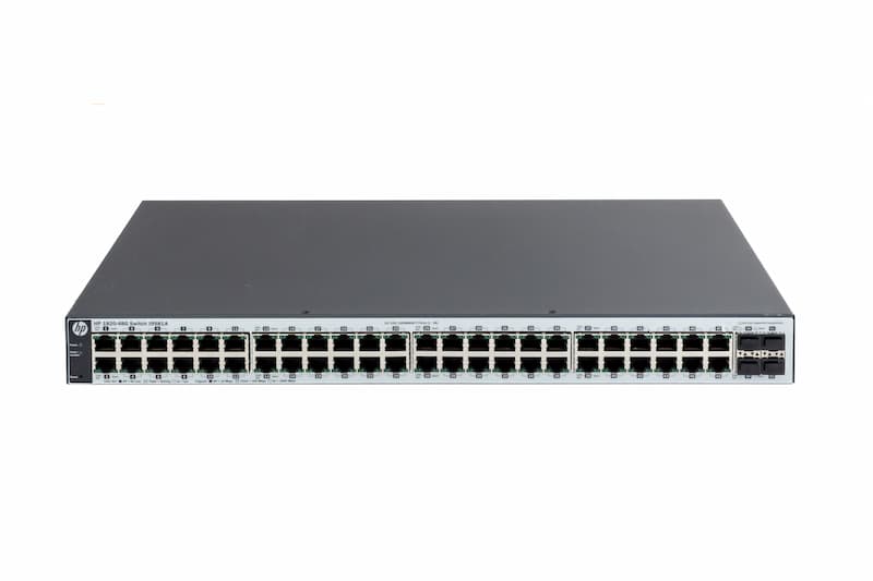 HPE Switch OfficeConnect 1820-48G, 48x RJ45 GbE, 4x SFP GbE, managed