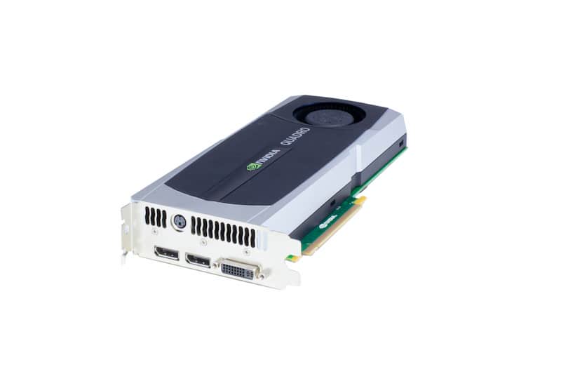 HPE NVIDIA QUADRO 6000 PCI-e Graphics Adapter, 6GB GDDR5, 200W, 448x_shader