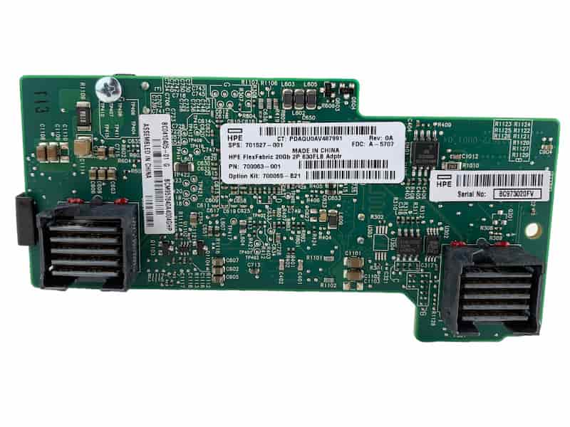 HP NIC 630FLB FlexFabric 20GB DP for Blades Gen8, Netzwerkkarte, 700063-001