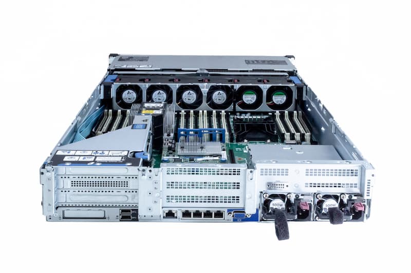 HPE DL380 Gen10, 1x Silver4110 2.10GHz, 8-Core, noRAM, 8x LFF, P408i/2GB/Batt., 1x PCI-Cage, 2x 500W