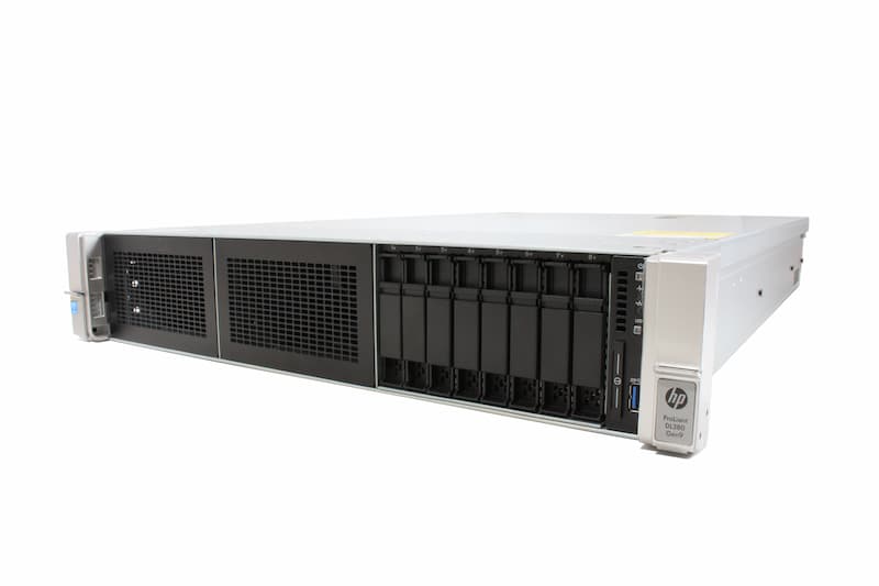HP ProLiant DL380 Gen9 v4 Rack Server, 2xE5-2697v3 2.60GHz, 14-Core, 16GB PC4-2133P, 8xSFF