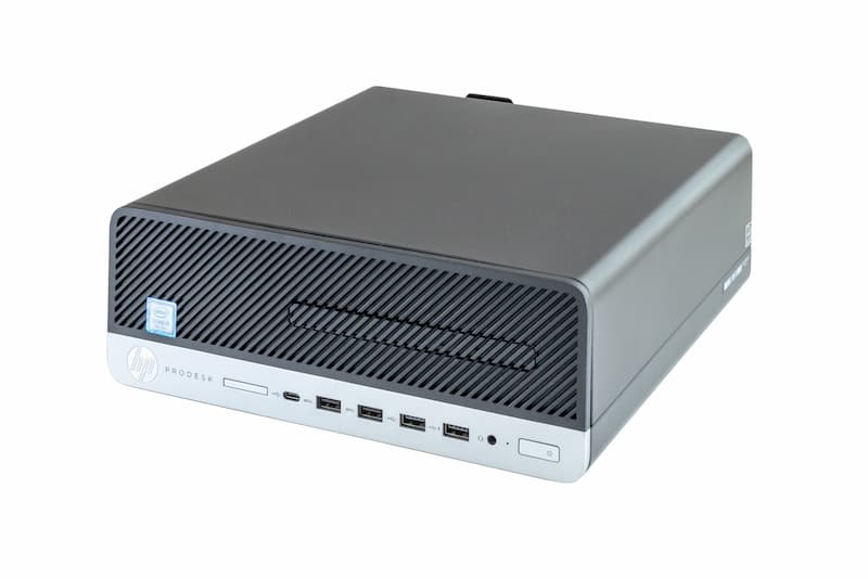HP PC ProDesk 600 G3, SFF-Desktop, i5-7500 3.4GHz, 4-Core, 8GB PC4, 500GB SSD, DVD-RW, Win10Pro