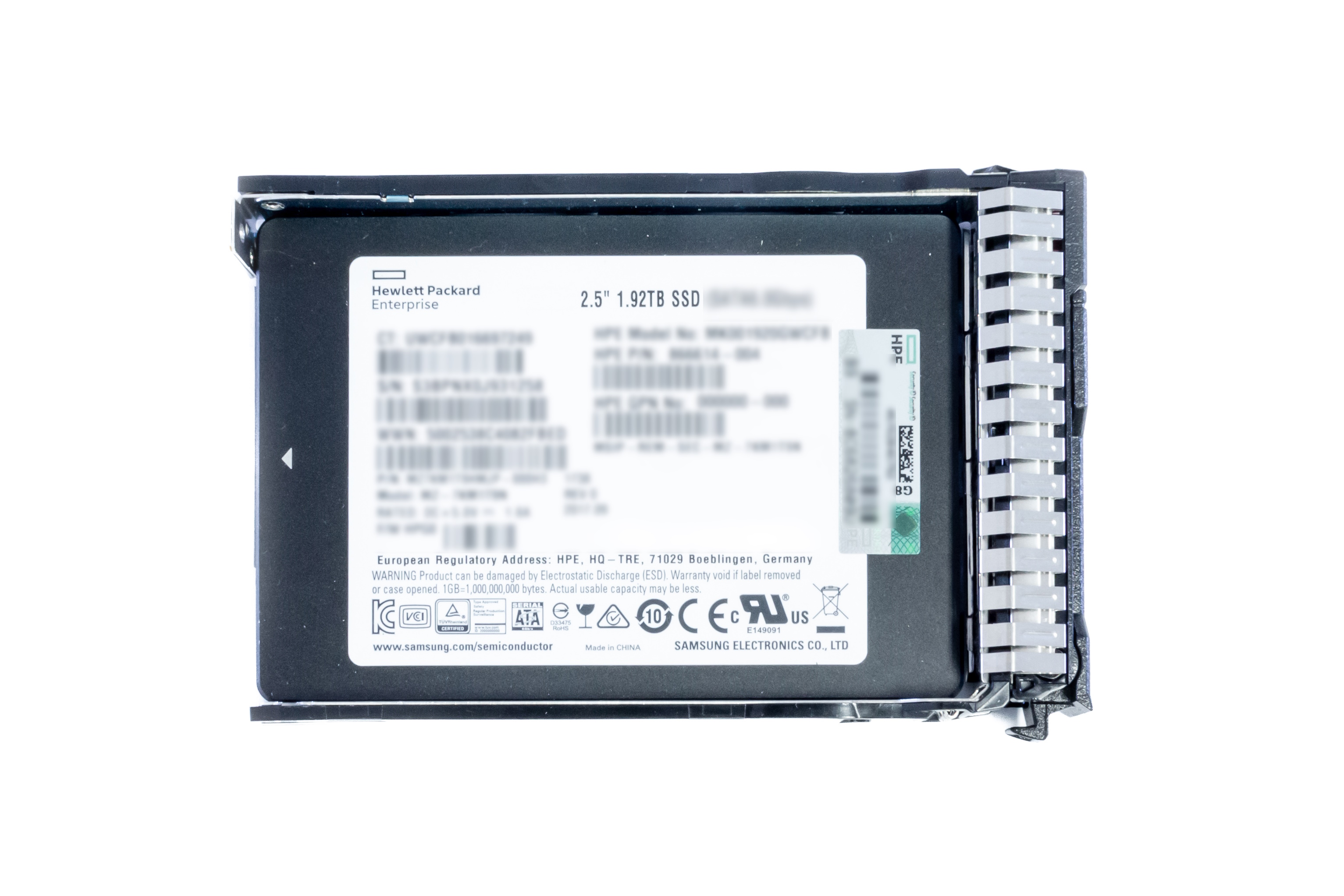 HPE SSD 1.92TB 12G SAS 2.5" SFF Solid State Disk RI für MSA 2050 / MSA 2060