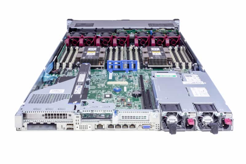 HPE DL360 Gen10, 2x Silver CPU, 8xSFF