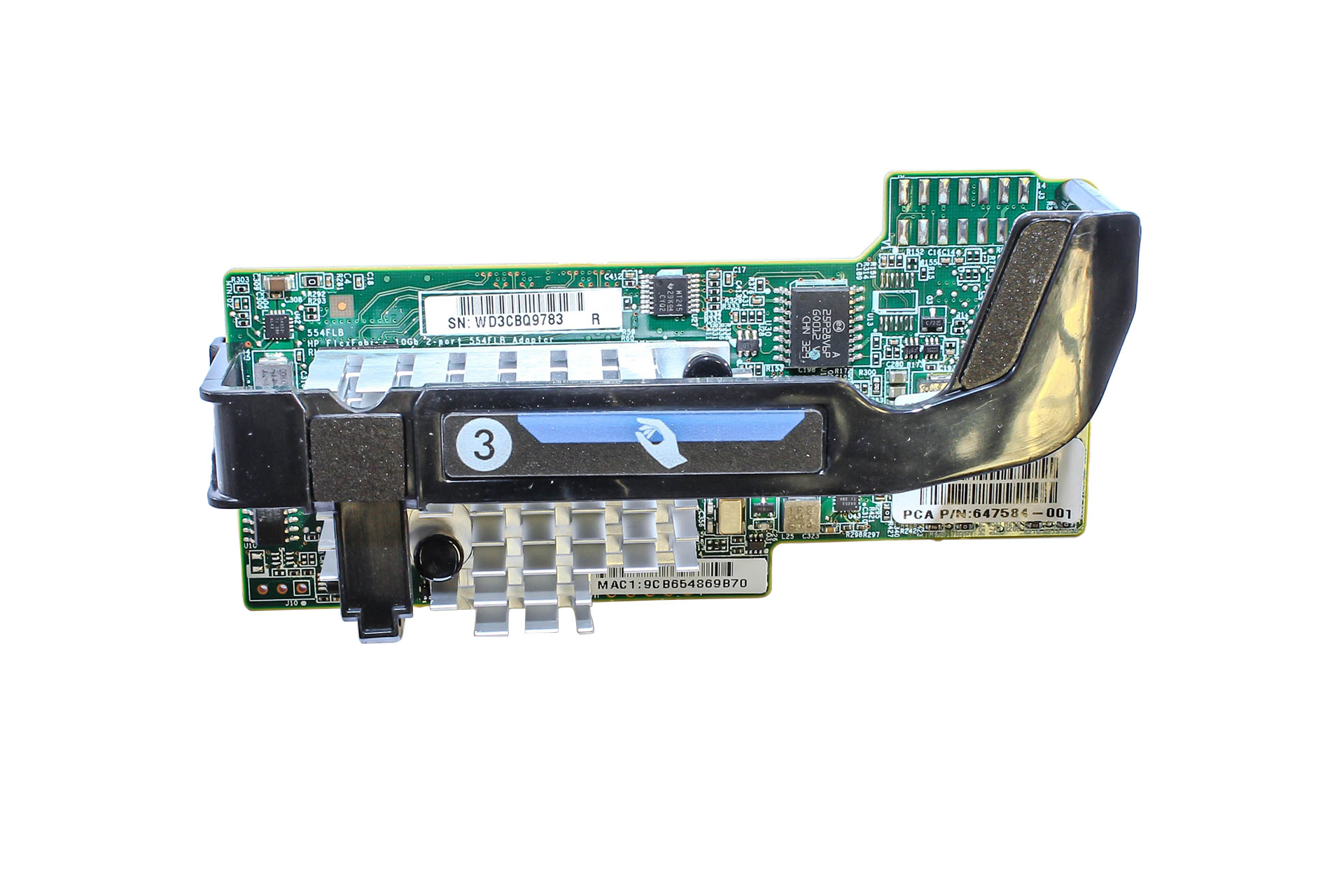 HP NIC 554FLB FlexFabric 10GB DP for Blades Gen8 Netzwerkkarte