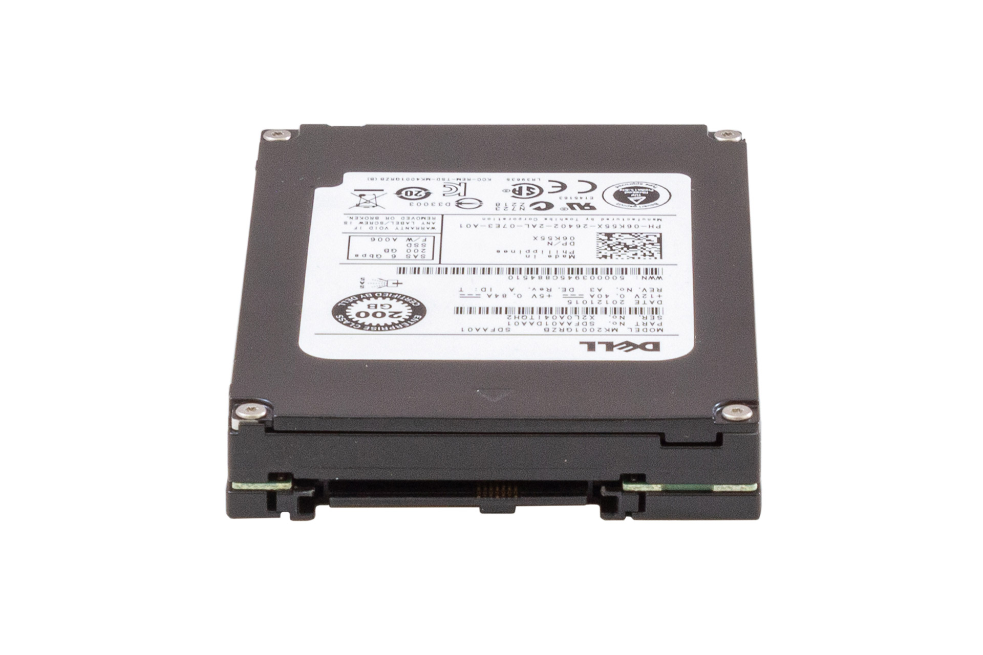 Dell SSD 200GB SAS 6G 2.5", no Carrier