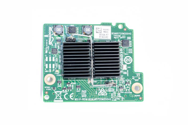 DELL NIC Broadcom 5720 Daughter Card for M620/M630 (VRTX), 1GbE QP