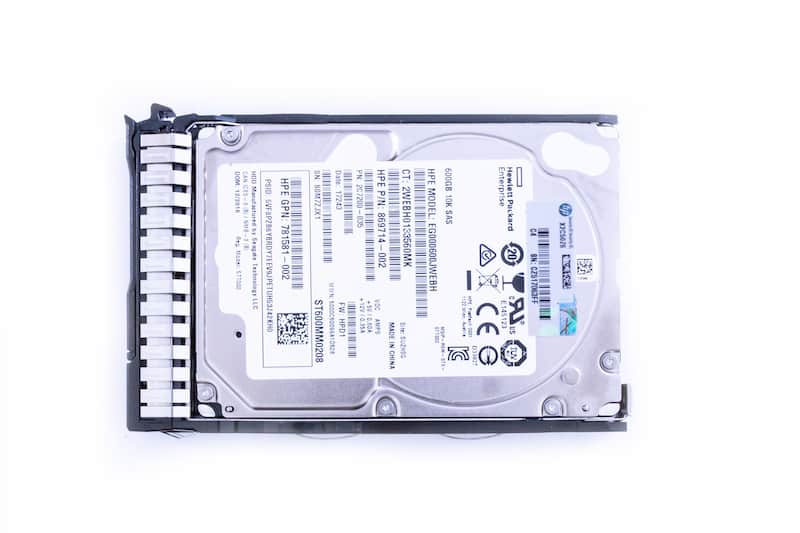 HPE HDD 600GB 10k 12G SAS 2.5“ SFF Festplatte