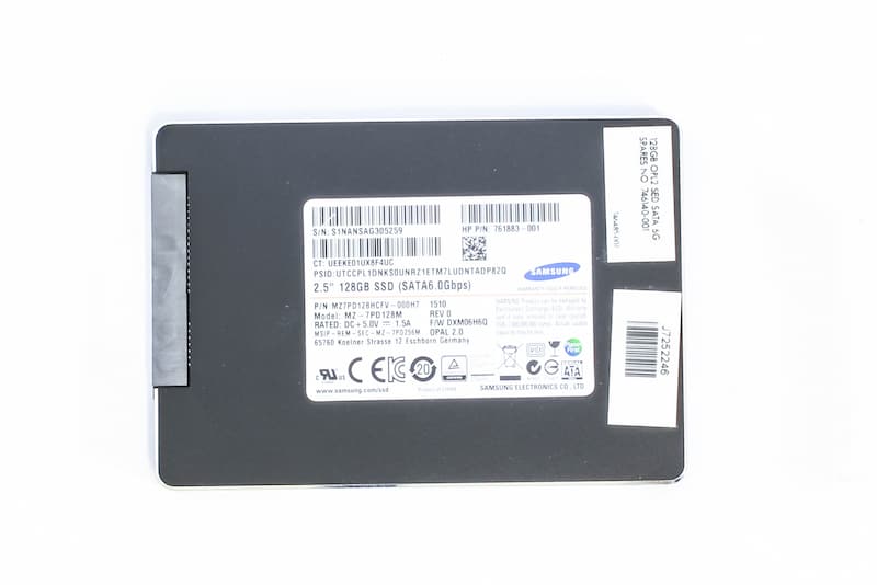HP SSD 128GB 6G SATA 2.5" (Samsung M27PD128HCFV)