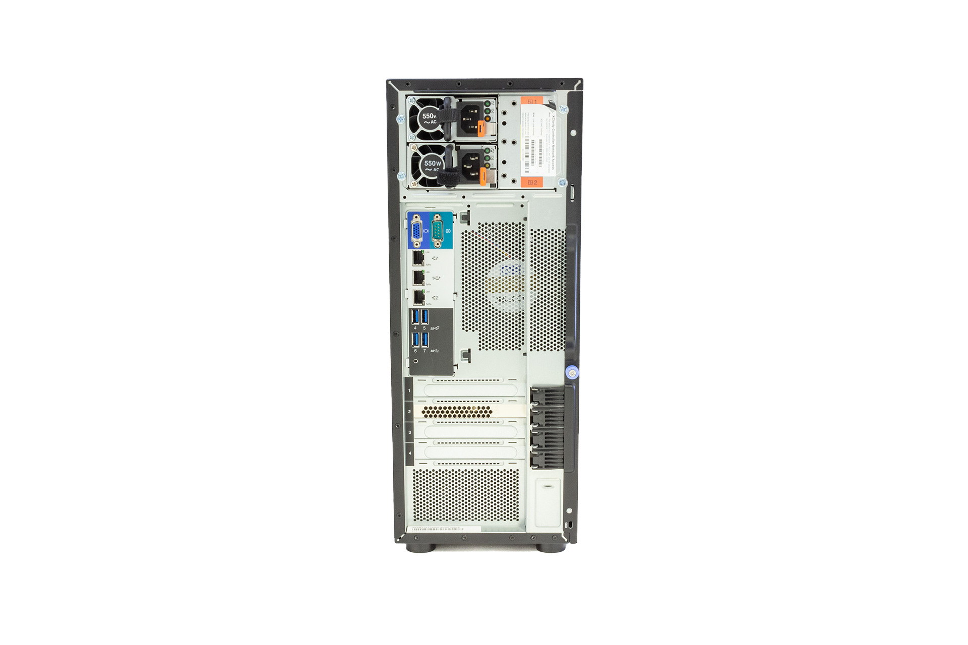 LENOVO ThinkSystem ST250, 1x E-2176G 3.7GHz, 6-C, 32GB PC4, 8xSFF, 530-8i, Tandb.RDX, DVD-RW, 2x550W
