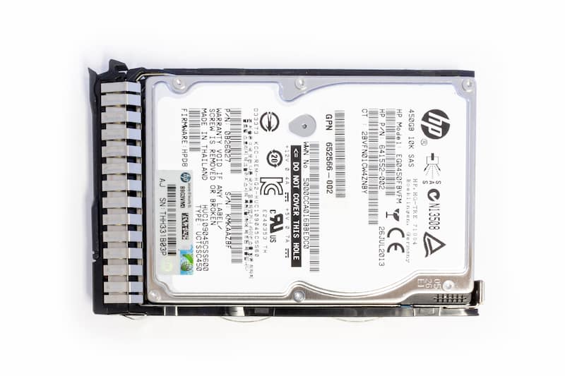 HPE HDD 450GB 6G SAS 10k 2.5" SC ENT