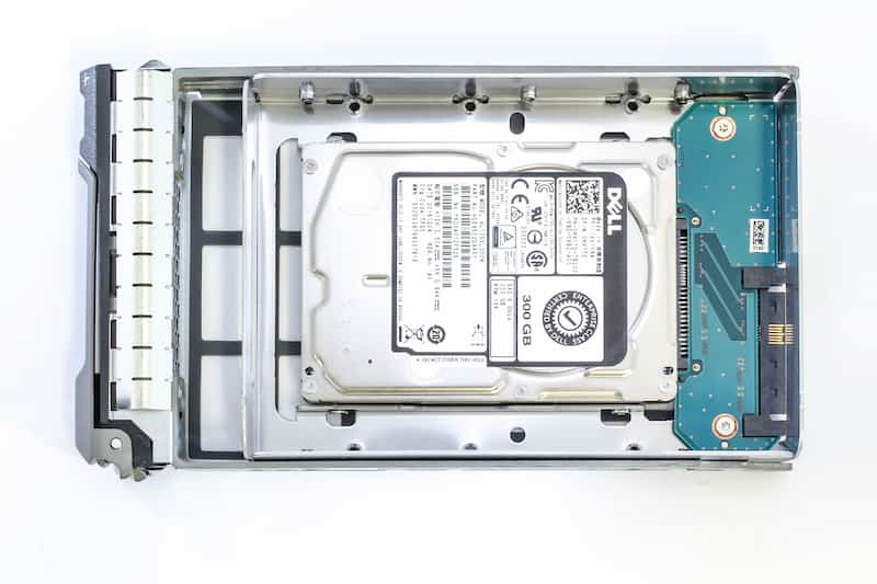 DELL HDD 300GB 6G SAS 15k 2.5" in 3.5" tray