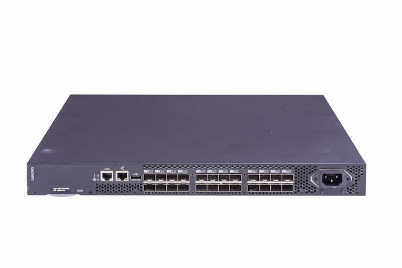 Lenovo SWITCH FC SAN B300, 24x FC 8Gb SFP, 8 ports licensed