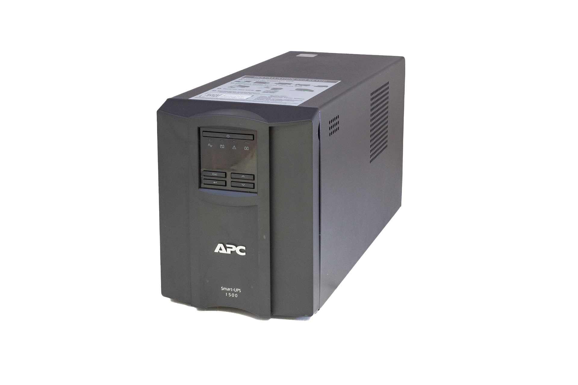 APC Smart UPS T1500, USV 230V 1500VA, Tower, 8x C13, SmartConnect, LCD, noBattery