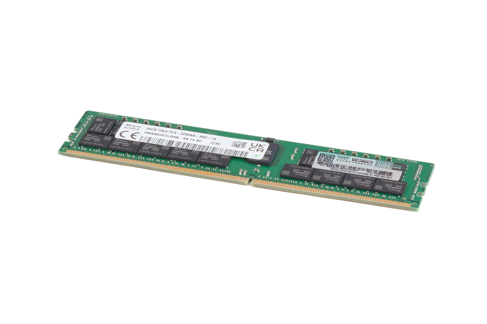 HPE RAM 64GB 2RX4 PC4-2933Y-R (or 3200AA) Smart Memory Kit, P06192-001