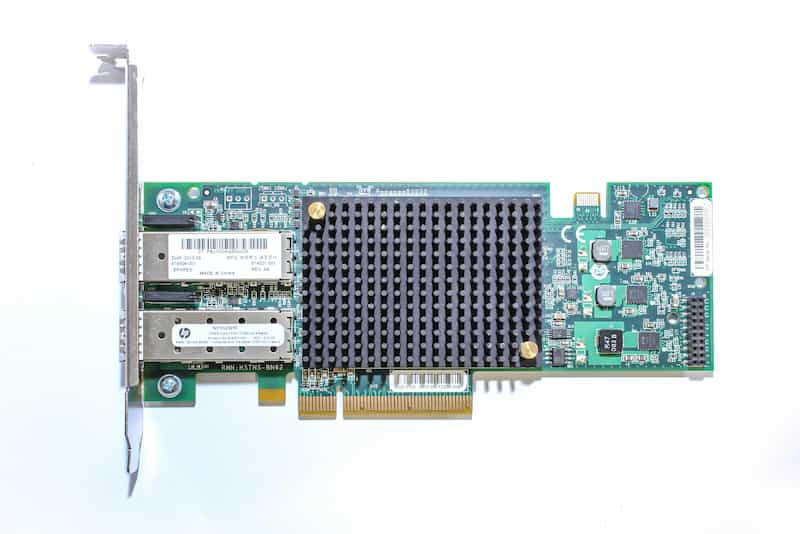 HP NIC NC552SFP 10GbE PCI-E x8 DP (614201-001)