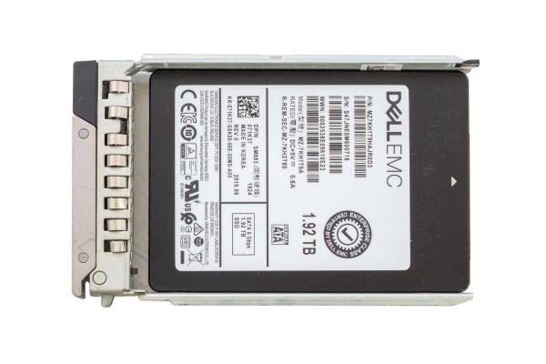 DELL SSD 1.92TB 6G SATA 2.5" in tray 0DXD9H