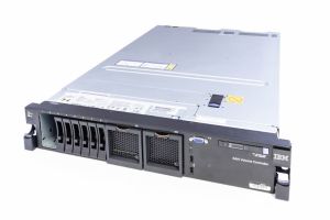 IBM SAN VolumeController (SVC), 2x E5-2650v2@2.6GHz, 64GB PC3, 8xSFF, 2xBatt,3x4P-FC8G,M5110e,2x750W