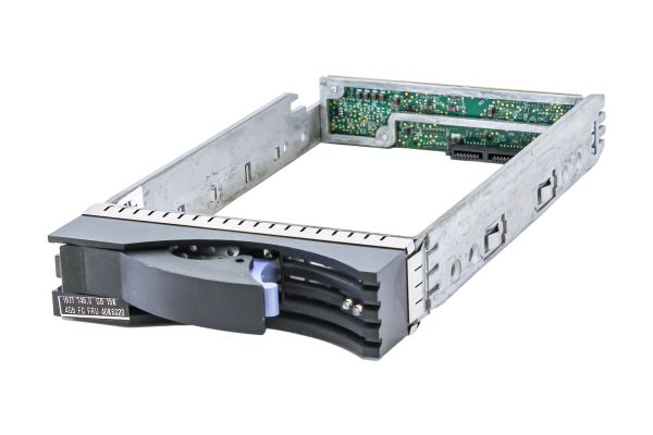 IBM Rahmen Hotplug 3.5" DS4700 Series mit Interposer Board (SAS zu FC) Festplatten Tray