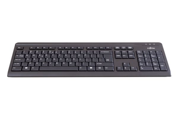 Fujitsu Tastatur US-Layout + Maus LX410 Wireless | NEU