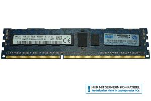 HP RAM 4GB 1Rx4 PC3L-10600R Kit ECC, DDR3 Arbeitsspeicher 664688-001