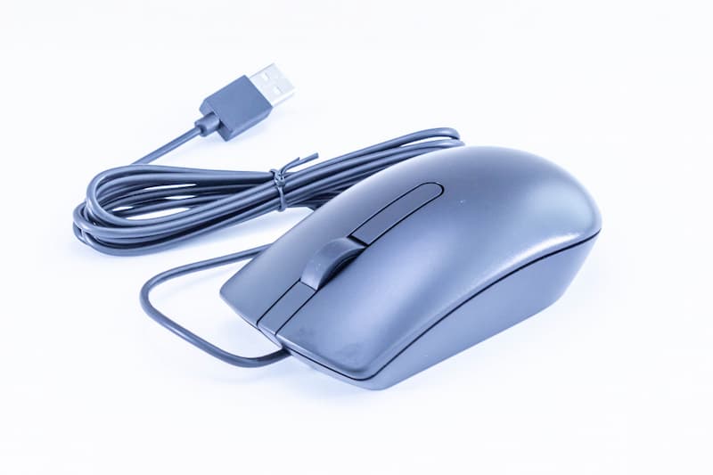 Dell Optical Mouse MS116, USB, LED tracking, black & Dell Keyboard KB216, USB, QWERTZ, black