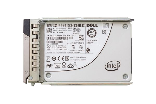 DELL SSD 480GB 6G SATA 2.5", in carrier 0DXD9H