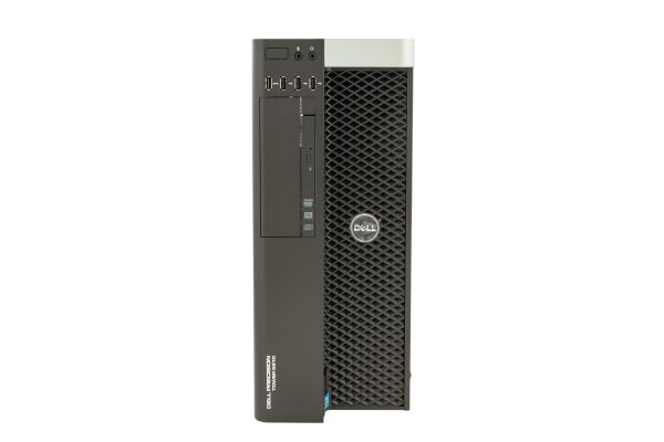 DELL PC Precision T5810, E5-1620v3 3.50GHz, 4-Core, 16GB PC4, 500GB SSD, DVD-RW, Nvidia K4200, front