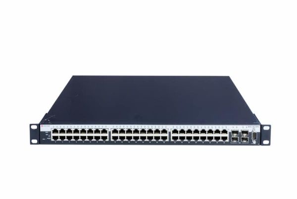 Extreme Networks (Enterasys) Switch, 48x 1GbE RJ45 POE, 4x 10GbE SFP (2xshared), 2x HS-Stack-Ports