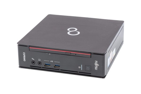 Fujitsu Esprimo Q556/2 Mini PC, i5-7400T 2,40GHz, 4-Core, 8GB PC4, 256GB NVMe SSD, DVD-RW, Wifi