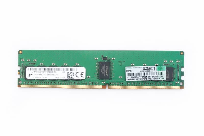 835955-B21 HPE RAM 16GB 2RX8 PC4-2666V-R Smart Memory Kit, 868846-001