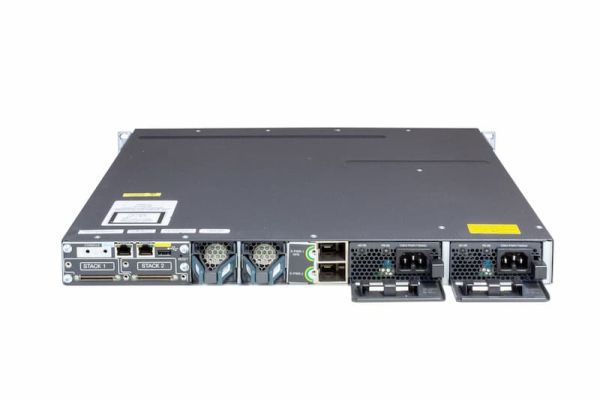 Cisco Switch Catalyst WS-C3750X-48P-L, 48x GbE RJ45 PoE (435W), 2x stack,2xGbE/2x10GbE SFP+, 2x 715W