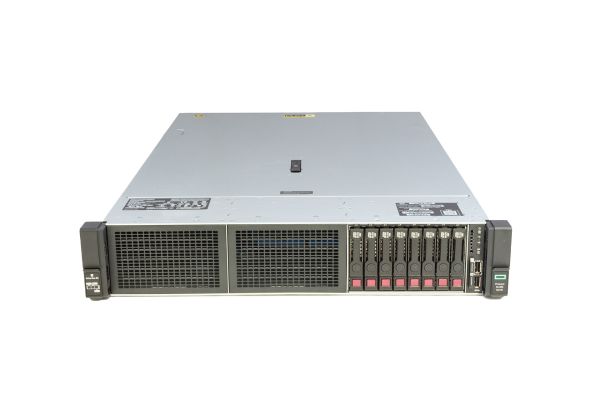 HPE ProLiant DL380 Gen10 Rack-Server, 2x Gold 6142 2.60GHz, 128GB RAM, 8x 480GB SSD, P408i RAID, 2x 500W