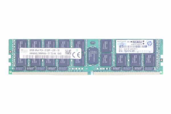HPE RAM 32GB 2Rx4 PC4-2400T, 809084-091