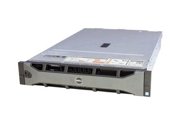 Dell PowerEdge R730 Rack-Server, E5-2650v3 2.3GHz, 10-Core, noRAM, 8x SFF, H730 Mini, 2x 750W PSU