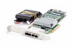 LSI RAID Controller Megaraid 9286CV-8e, SAS 6G, PCI-E, incl. 1GB Cache Vault Module & Supercap