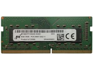 MICRON Arbeitsspeicher RAM 8GB Laptop PC4-19200T DDR4 SODIMM MTA8ATF1G64HZ-2G3E1