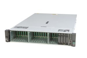 HPE DL380 Gen10, 2x Gold 6126 2.60GHz 12-Core, noRAM, 24xSFF, P408i/2GB/Batt/Exp., 1xCage, 2x800W, cover