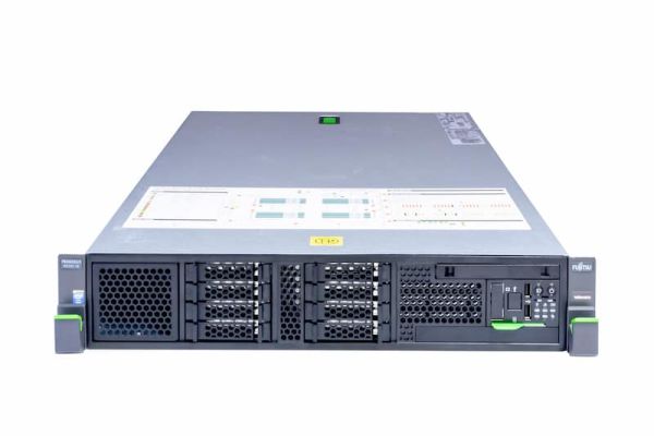 FUJITSU RX300 S8, 2x E5-2630v2 2.60GHz, 6-Core, noRAM, 8xSFF, int. 4GB USB, Megaraid D2607, 2x450W