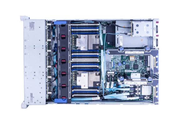 HPE DL380 Gen9, top