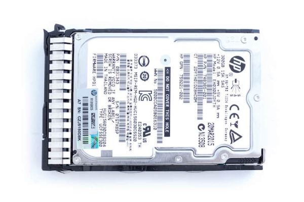 HP HDD 300GB 12G SAS 15k 2.5" SC ENT