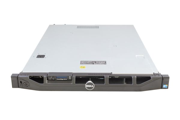 DELL R410, 2x Xeon X5620 2.0Ghz 4-Core, 24GB PC3, H700, 4xLFF, DVD, 2x500W, front