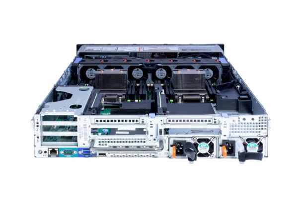 DELL R730, 2x E5-2667v4 3.2GHz, 8-Core, noRAM, noRAID, 8xLFF SATA, DVD-RW, 2x750W